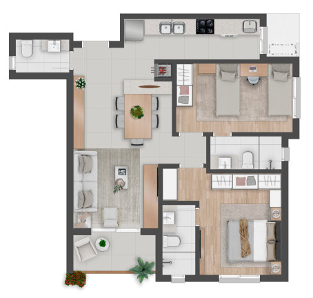 Imagem Apartamento com 1 Quarto à Venda, 46 m² em Floresta - Gramado Imagem Apartamento com 1 Quarto à Venda, 46 m² em Floresta - Gramado