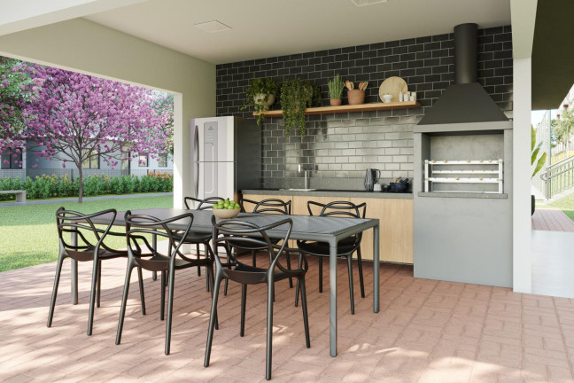Imagem Apartamento com 2 Quartos à Venda, 45 m² em Lauro Bueno De Camargo - Indaiatuba