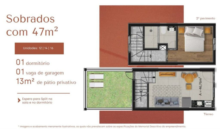 Imagem Casa com 1 Quarto à Venda, em Santa Tereza - Porto Alegre Imagem Casa com 1 Quarto à Venda, em Santa Tereza - Porto Alegre