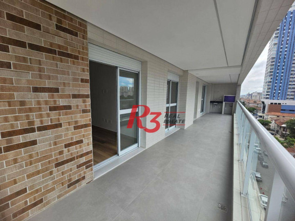 Imagem Apartamento com 3 Quartos à Venda, 133 m² em Aparecida - Santos