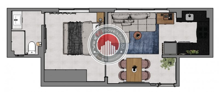 Imagem Apartamento com 1 Quarto à Venda, 52 m² em Copacabana - Rio De Janeiro