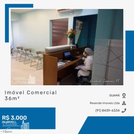 Imagem Sala Comercial para Alugar, 88 m² em Sao Braz - Belém Imagem Sala Comercial para Alugar, 88 m² em Sao Braz - Belém