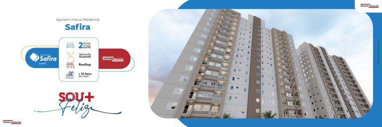 Apartamento com 2 Quartos à Venda, 53 m² em Parque Manoel De Vasconcelos - Sumaré