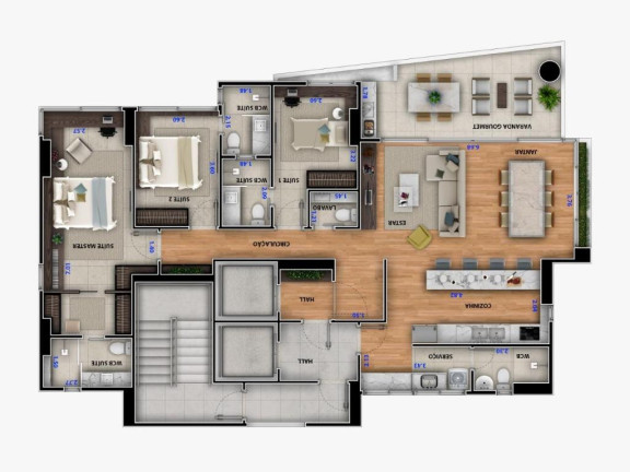 Imagem Apartamento com 3 Quartos à Venda, 145 m² em Tambaú - João Pessoa