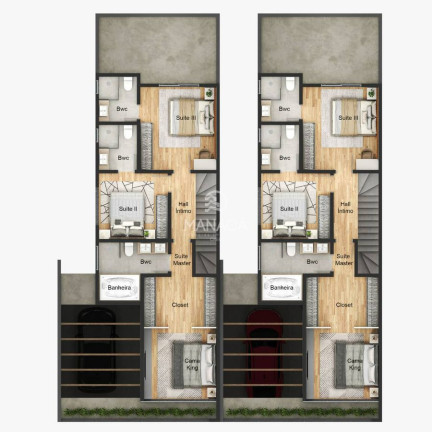 Imagem Sobrado com 3 Quartos à Venda, 143 m² em Nova Barra Velha - Barra Velha