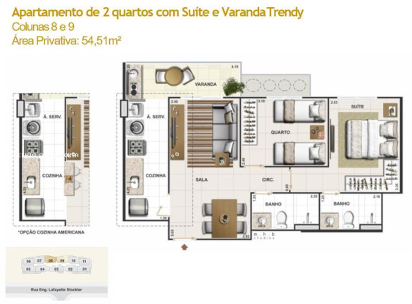 Imagem Apartamento com 2 Quartos à Venda, 54 m² em Rio De Janeiro Imagem Apartamento com 2 Quartos à Venda, 54 m² em Rio De Janeiro