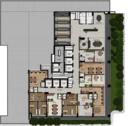 Sala Comercial à Venda, 40 m² em Setor Bueno - Goiânia