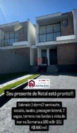 Imagem Sobrado com 3 Quartos à Venda, 101 m² em Serraria - São José