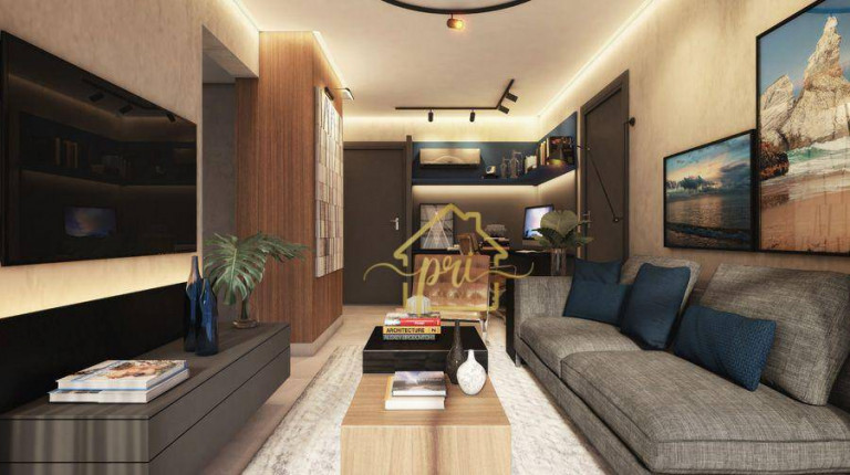 Imagem Apartamento com 1 Quarto à Venda, 54 m² em Boqueirão - Santos Imagem Apartamento com 1 Quarto à Venda, 54 m² em Boqueirão - Santos