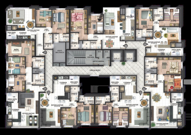Imagem Apartamento com 3 Quartos à Venda, 117 m² em Capão Da Canoa - Capão Da Canoa