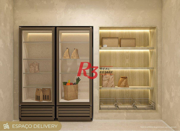 Imagem Apartamento com 3 Quartos à Venda, 89 m² em Marapé - Santos Imagem Apartamento com 3 Quartos à Venda, 89 m² em Marapé - Santos