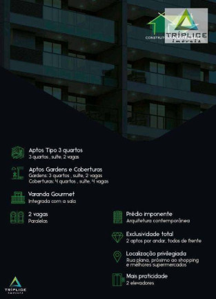 Imagem Apartamento com 3 Quartos à Venda, 108 m² em São Mateus - Juiz De Fora