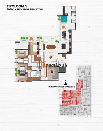 Imagem Apartamento com 4 Quartos à Venda, 303 m² em Centro - Poços De Caldas Imagem Apartamento com 4 Quartos à Venda, 303 m² em Centro - Poços De Caldas