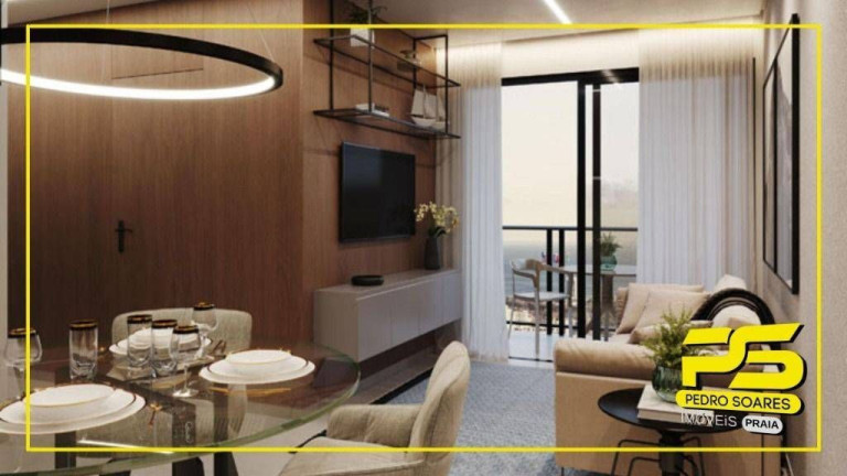 Apartamento com 2 Quartos à Venda, 53 m² em Manaíra - João Pessoa