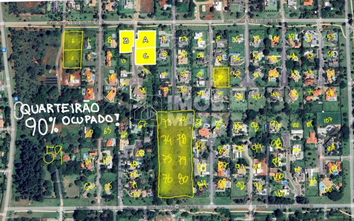 Imagem Terreno à Venda, 2.500 m² em Park Way - Brasília Imagem Terreno à Venda, 2.500 m² em Park Way - Brasília
