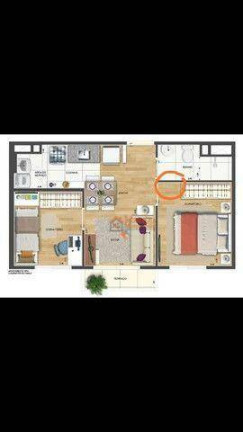 Imagem Apartamento com 2 Quartos à Venda, 38 m² em Vila Augusta - Guarulhos