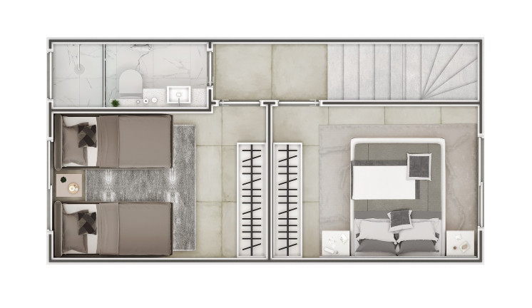 Imagem Casa com 2 Quartos à Venda, em Guilhermina - Praia Grande Imagem Casa com 2 Quartos à Venda, em Guilhermina - Praia Grande