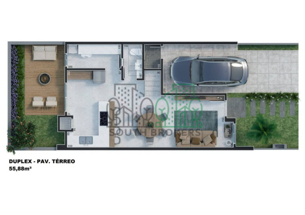 Imagem Sobrado com 3 Quartos à Venda, em Abranches - Curitiba Imagem Sobrado com 3 Quartos à Venda, em Abranches - Curitiba