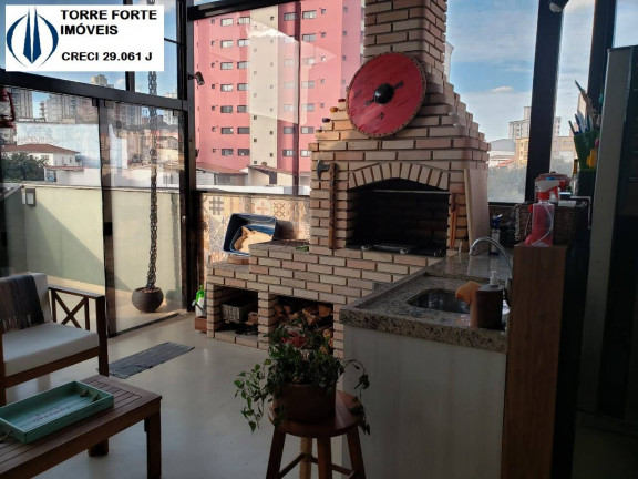 Imagem Cobertura com 3 Quartos à Venda, 140 m² em Vila Valparaíso - Santo André