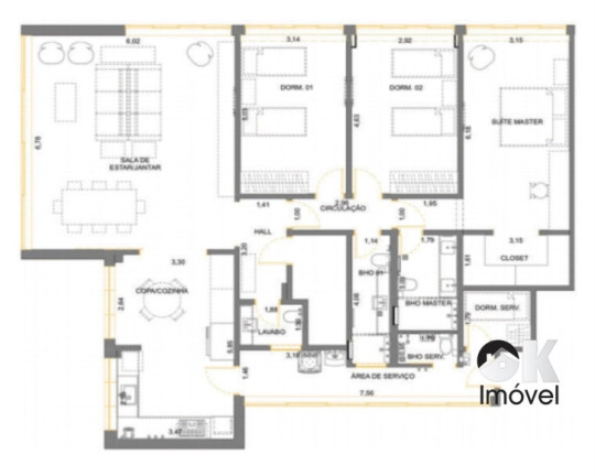 Imagem Apartamento com 3 Quartos à Venda, 172 m² em Jardim Paulista - São Paulo Imagem Apartamento com 3 Quartos à Venda, 172 m² em Jardim Paulista - São Paulo