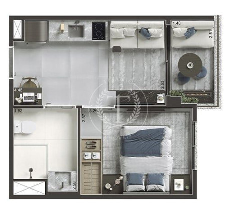 Imagem Apartamento com 1 Quarto à Venda, 28 m² em Saúde - São Paulo