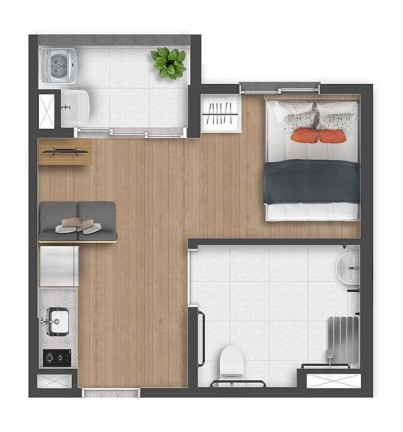 Imagem Apartamento com 1 Quarto à Venda, 25 m² em Santa Cecília - São Paulo Imagem Apartamento com 1 Quarto à Venda, 25 m² em Santa Cecília - São Paulo