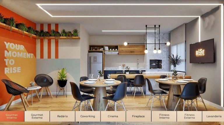 Apartamento com 2 Quartos à Venda, 53 m² em água Verde - Curitiba