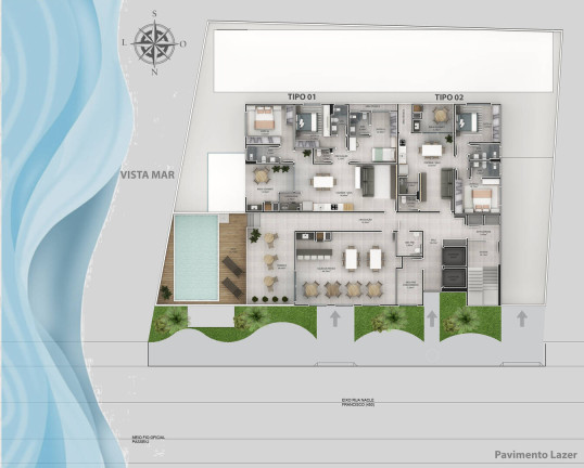 Imagem Apartamento com 2 Quartos à Venda, 74 m² em Centro - Balneário Piçarras Imagem Apartamento com 2 Quartos à Venda, 74 m² em Centro - Balneário Piçarras