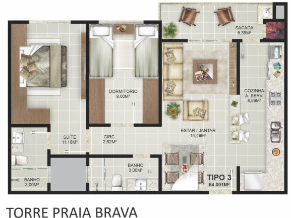 Imagem Apartamento com 2 Quartos à Venda, em Praia Dos Amores - Balneário Camboriú Imagem Apartamento com 2 Quartos à Venda, em Praia Dos Amores - Balneário Camboriú