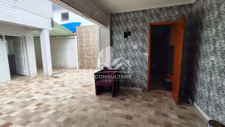 Imagem Casa com 3 Quartos para Alugar, 180 m² em Macuco - Santos