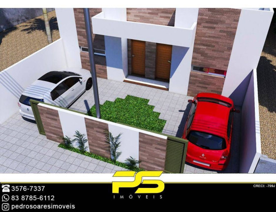 Imagem Casa com 2 Quartos à Venda, 57 m² em Mangabeira - João Pessoa Imagem Casa com 2 Quartos à Venda, 57 m² em Mangabeira - João Pessoa