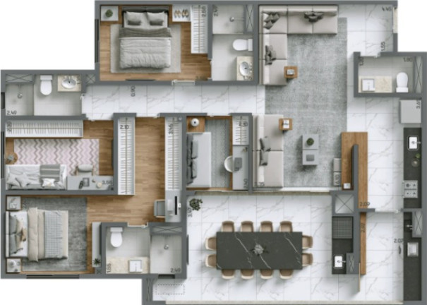 Imagem Apartamento com 2 Quartos à Venda, 72 m² em Alto Do Ipiranga - São Paulo Imagem Apartamento com 2 Quartos à Venda, 72 m² em Alto Do Ipiranga - São Paulo