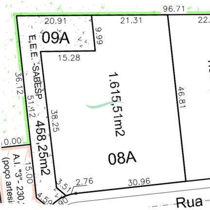 Terreno em Condomínio à Venda, 1.611 m² em Centro - Cabreúva