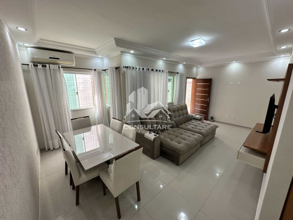 Imagem Casa com 3 Quartos para Alugar, 137 m² em Marapé - Santos