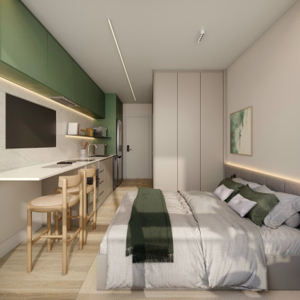 Imagem Imóvel com 1 Quarto à Venda, 18 m² em Rebouças - Curitiba