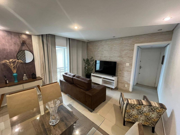 Apartamento com 2 Quartos à Venda, 73 m² em Campo Grande - Santos