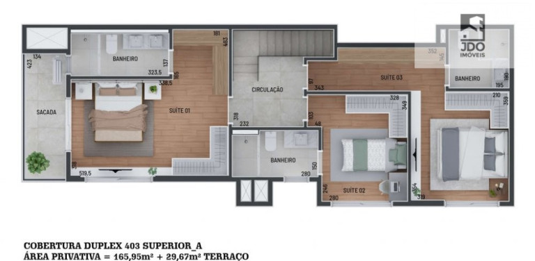 Imagem Cobertura com 3 Quartos à Venda, 196 m² em Alto Da Rua Xv - Curitiba Imagem Cobertura com 3 Quartos à Venda, 196 m² em Alto Da Rua Xv - Curitiba