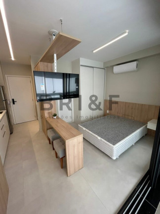 Imagem Apartamento com 1 Quarto para Alugar, 30 m² em Campo Belo - São Paulo Imagem Apartamento com 1 Quarto para Alugar, 30 m² em Campo Belo - São Paulo