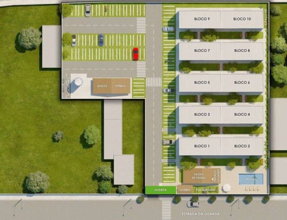 Imagem Imóvel com 2 Quartos à Venda, 46 m² em Posse - Nova Iguaçu