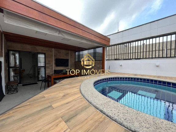 Imagem Cobertura com 2 Quartos à Venda, 210 m² em Jardim Las Palmas - Guarujá