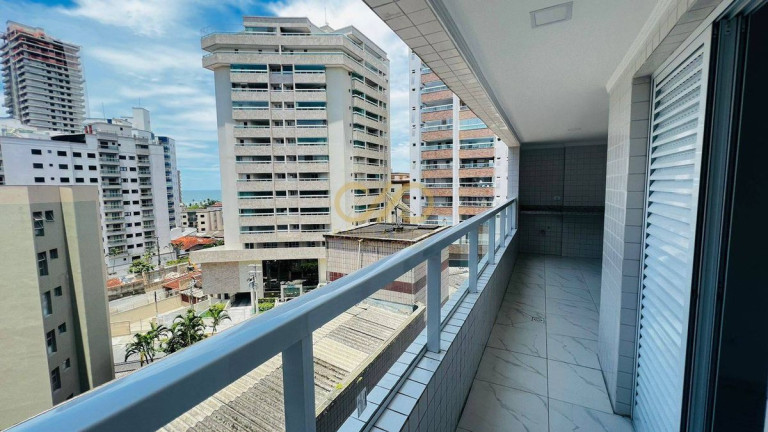Apartamento com 2 Quartos à Venda, 63 m² em Guilhermina - Praia Grande