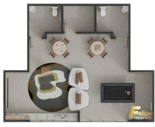 Imagem Imóvel com 1 Quarto à Venda, 137 m² em Enseada Azul - Guarapari
