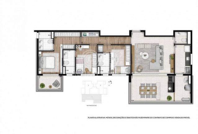 Imagem Apartamento com 3 Quartos à Venda, 120 m² em Bosque Da Saúde - São Paulo