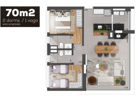 Imagem Apartamento com 1 Quarto à Venda, 70 m² em Perdizes - São Paulo Imagem Apartamento com 1 Quarto à Venda, 70 m² em Perdizes - São Paulo