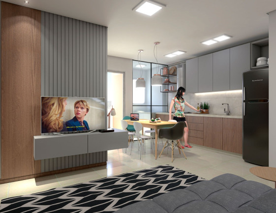 Imagem Apartamento com 2 Quartos à Venda, 60 m² em Santa Augusta - Criciúma Imagem Apartamento com 2 Quartos à Venda, 60 m² em Santa Augusta - Criciúma