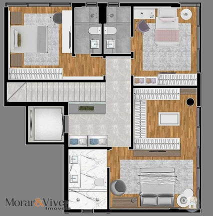 Imagem Apartamento com 3 Quartos à Venda, 206 m² em água Verde - Curitiba