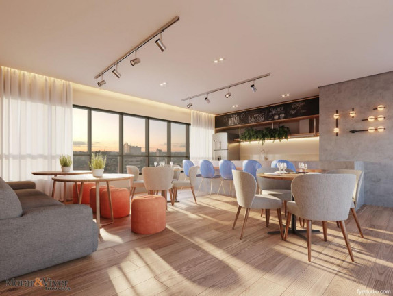 Imagem Imóvel com 1 Quarto à Venda, 22 m² em Centro - Curitiba