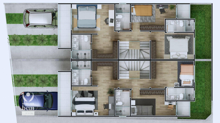 Imagem Sobrado com 3 Quartos à Venda, 156 m² em Mercês - Curitiba