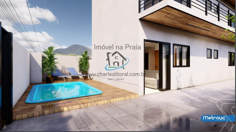 Apartamento com 1 Quarto à Venda, 30 m² em Praia Do Sapê - Ubatuba