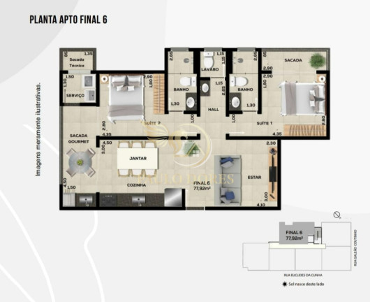 Imagem Apartamento com 2 Quartos à Venda, 80 m² em Itaguá - Ubatuba